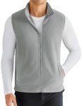 COOFANDY Men's Lightweight Zip-Up Fleece Vest