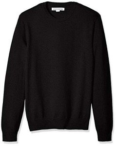 Men's Big & Tall Crewneck Sweater - Black