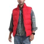 Zukela Red Men's Big & Tall Puffer Vest