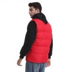 Zukela Red Men's Big & Tall Puffer Vest