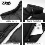 Zukela Red Men's Big & Tall Puffer Vest