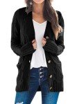 PRETTYGARDEN Women’s Long Sleeve Open Front Cardigan