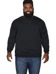 Fruit of the Loom Men's Black Fleece Hoodie, Large