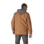 Dickies Men's Fleece Hooded Duck Shirt Jacket