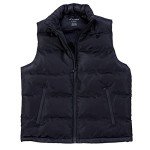 Men's Lightweight Black Puffer Vest - Big & Tall