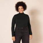 Classic-Fit Lightweight Turtleneck Sweater for Women