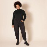 Classic-Fit Lightweight Turtleneck Sweater for Women
