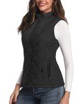 LONGKING Women’s Lightweight Quilted Zip Vest