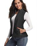 LONGKING Women’s Lightweight Quilted Zip Vest