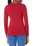 Classic-Fit Lightweight V-Neck Sweater for Women