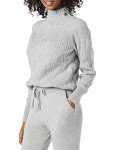 Women’s Soft Touch Funnel Neck Sweater - Grey