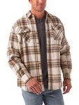 Wrangler Authentics Men's Sherpa Lined Jacket - Birch
