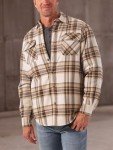 Wrangler Authentics Men's Sherpa Lined Jacket - Birch