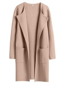 ANRABESS Women's Lightweight Khaki Cardigan Coatigan