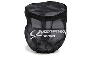 Water-Repellent Pre-Filter Outerwear in Black