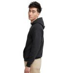 Hanes EcoSmart Black Hooded Sweatshirt for Men