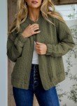 Lightweight Floral Bomber Jacket for Women