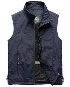 Men's Lightweight Outdoor Fishing Travel Vest - Navy