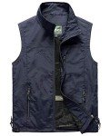 Men's Lightweight Outdoor Fishing Travel Vest - Navy