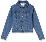 Women's Plus Size Jean Jacket in Medium Wash
