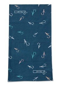 DSG Women's Emery Neck Gaiter - Blue Fish Hooks