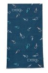 DSG Women's Emery Neck Gaiter - Blue Fish Hooks