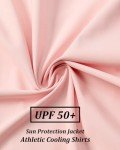 Women's Lightweight Sun Protection Athletic Jacket - Pink