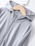 Kids’ UPF 50+ Sun Protection Jacket – Grey