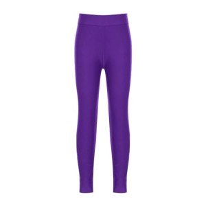 Girls' Purple UPF 50+ Quick Dry Swim Leggings