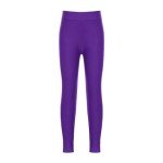 Girls' Purple UPF 50+ Quick Dry Swim Leggings