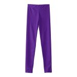Girls' Purple UPF 50+ Quick Dry Swim Leggings