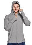 Willit Men's UPF 50+ Hooded Light Jacket