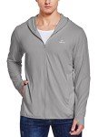 Willit Men's UPF 50+ Hooded Light Jacket