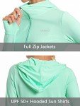Women's UPF 50+ Sun Protection Hoodie Jacket