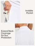 Ewedoos Women's Lightweight Sun Protection Cardigan - White