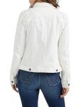 Wrangler Women's Stretch Denim Jacket in Off-White