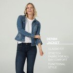 Lee Indigo Women's White Denim Jacket, Medium