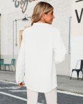 Luvamia Women's Casual Button-Up Jean Jacket