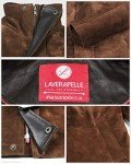 Men's Suede Leather Coat - Brown, 3XL
