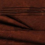 Men's Suede Leather Coat - Brown, 3XL