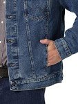 Wrangler Men's Stonewash Denim Jacket - X-Large