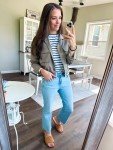 Women's Lightweight Cropped Military Safari Jacket