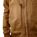 Carhartt Men's Brown Rugged Flex Bomber Jacket