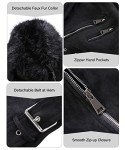 Women's Black Faux Suede Moto Jacket with Sherpa