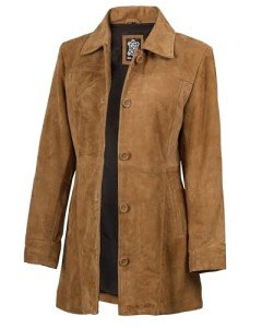 Women's Kandis Suede Long Leather Jacket