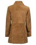Women's Kandis Suede Long Leather Jacket