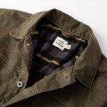 Flint and Tinder Flannel-Lined Waxed Trucker Jacket
