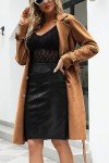 Bellivera Women's Lightweight Faux Suede Jacket