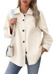 Cicy Bell Women's Lightweight Oversized Babydoll Jacket