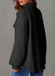 Dokotoo Women's Cable Knit Shacket - Stylish Oversized Top